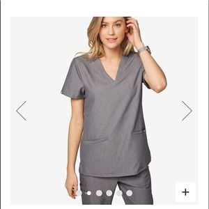 figs grey set worn once